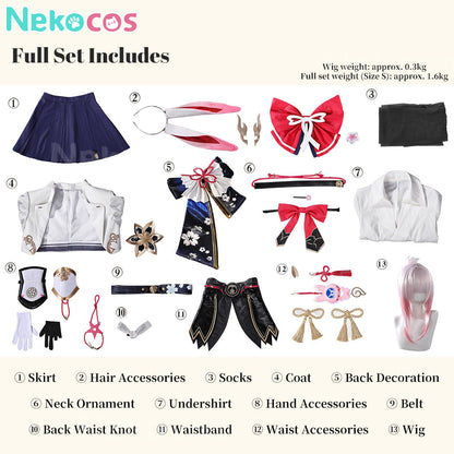 【Nekocos】Game Honkai: Star Rail Cosplay Evanescia Cosplay Costume | Custom-Tailor