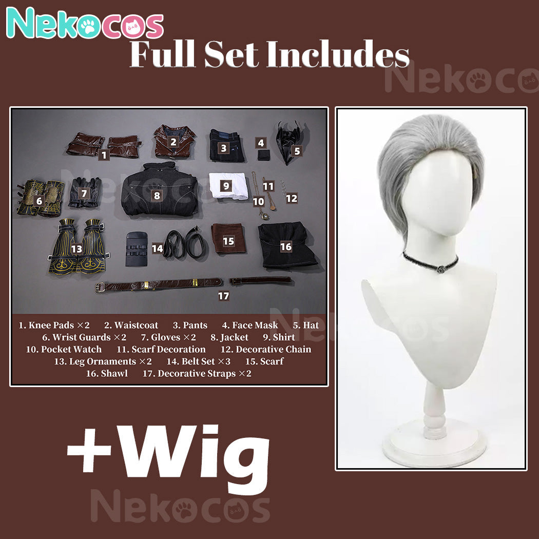【Nekocos】Game Cosplay Gehrman Cosplay Costume Premium Edition | Custom-Tailor