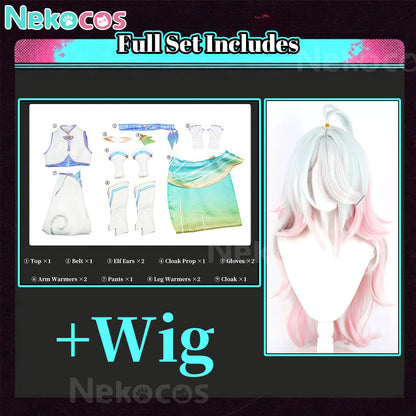 【Nekocos】Game Roco Kingdom Cosplay Iris Cosplay Costume | Custom-Tailor