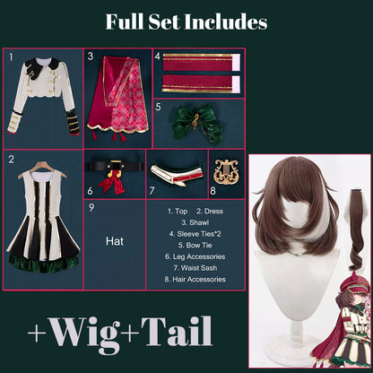 【Nekocos】Game Marche Lorraine Cosplay Costume Premium Edition | Custom-Tailor