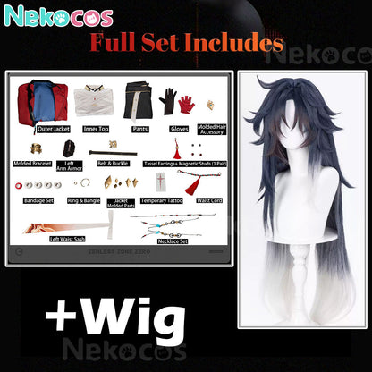 【Nekocos】Game Honkai: Star Rail Cosplay Mortenax Bla Cosplay Costume Premium Edition | Custom-Tailor