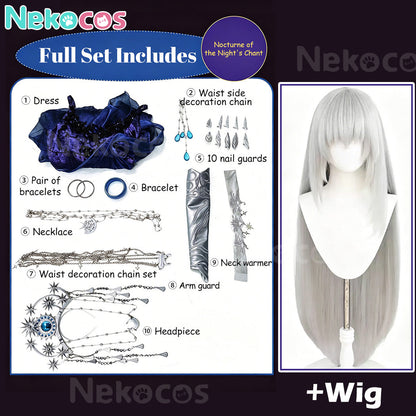 【Nekocos】Game Identity V Cosplay Patricia Dor Cosplay Costume Premium Edition | Custom-Tailor