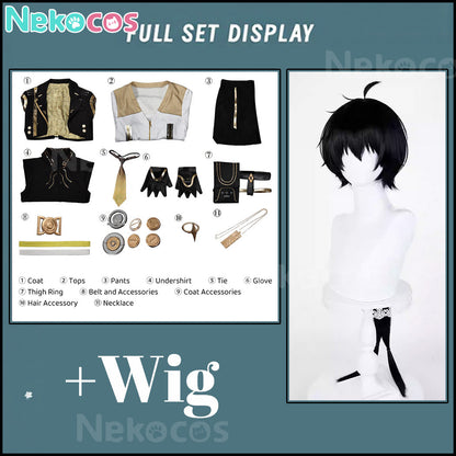 【Nekocos】Game Wuthering Waves Cosplay Male Rover New School Uniform Cosplay Costume | Custom-Tailor