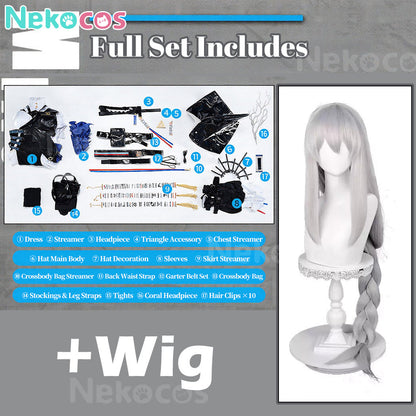 【Nekocos】Game Arknights Cosplay Specter the Unchained Cosplay Costume Premium Edition | Custom-Tailor