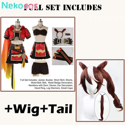 【Nekocos】Game Tokai Teio Beyond the Horizon Cosplay Costume Premium Edition | Custom-Tailor