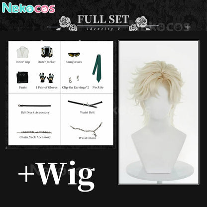 【Nekocos】Game Identity V Cosplay Team SRE Uniform Knight Cosplay Costume Premium Edition | Custom-Tailor